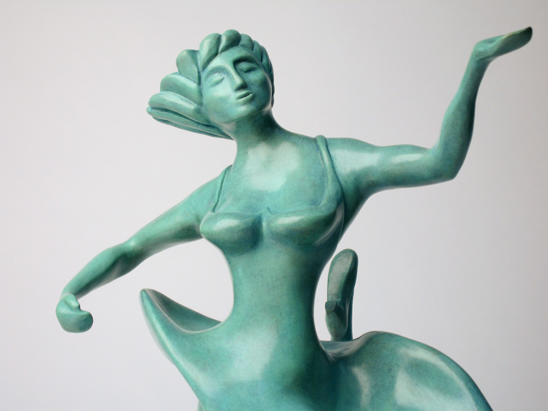 bronze sculpture euphoria